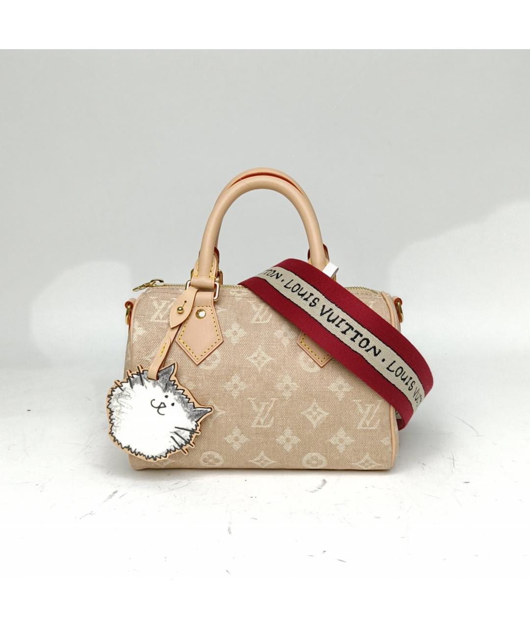 LOUIS VUITTON Бежевая сумка через плечо, фото 2