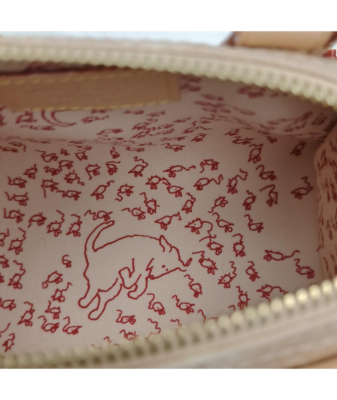 LOUIS VUITTON Бежевая сумка через плечо, фото 7