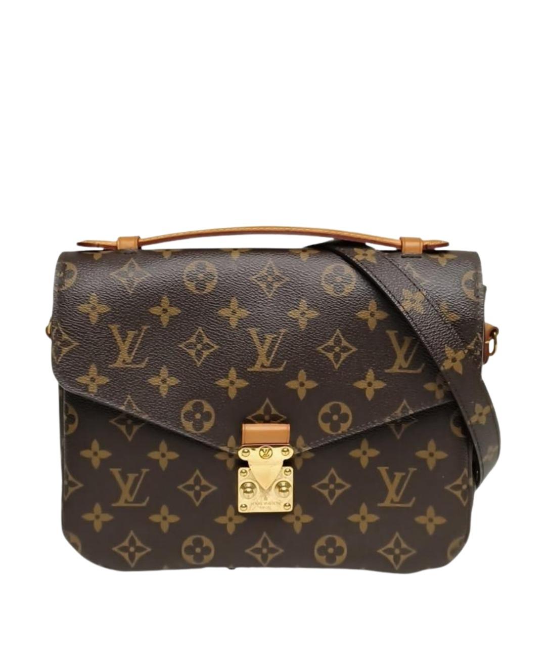 LOUIS VUITTON Коричневая сумка через плечо, фото 1