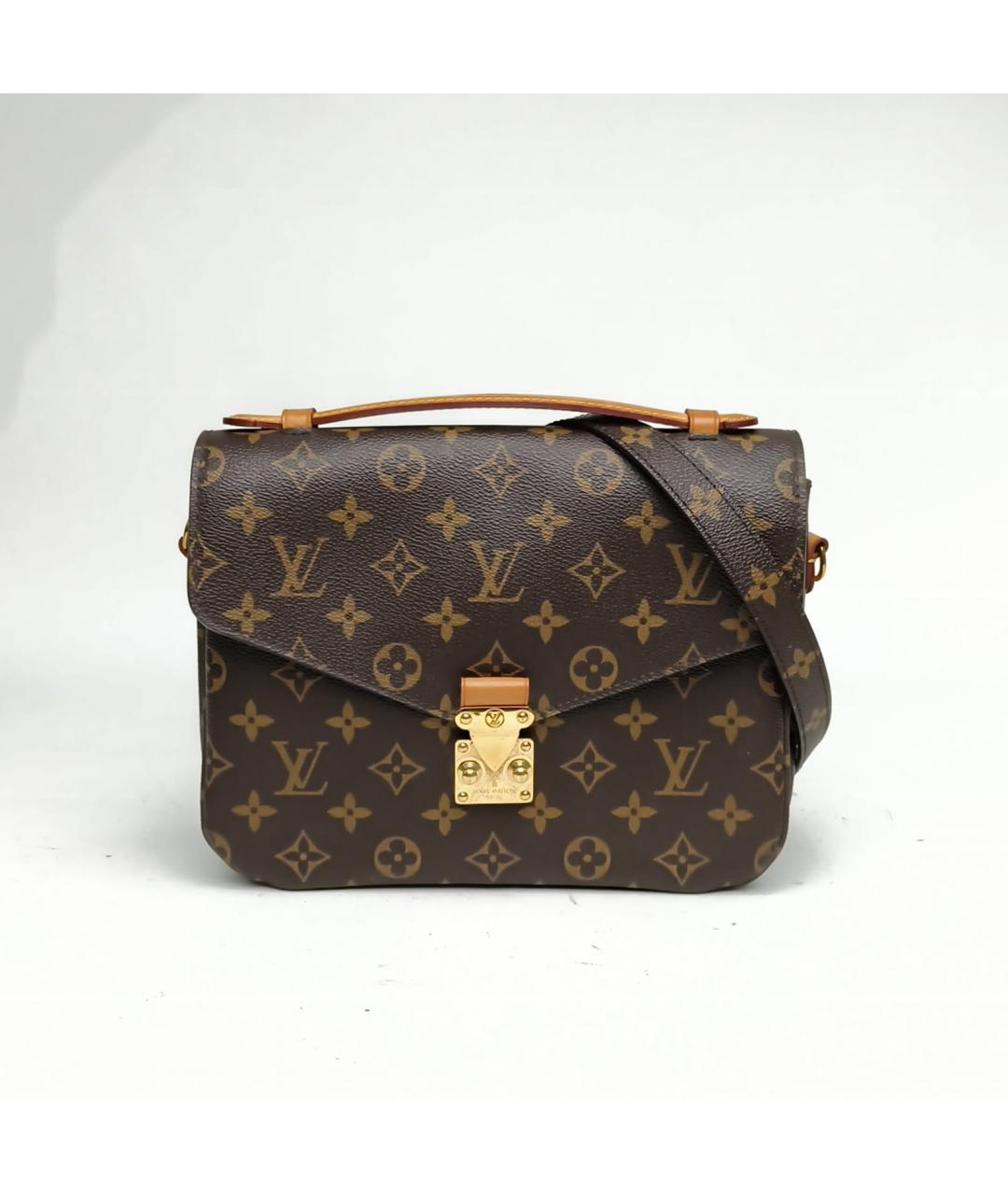 LOUIS VUITTON Коричневая сумка через плечо, фото 2
