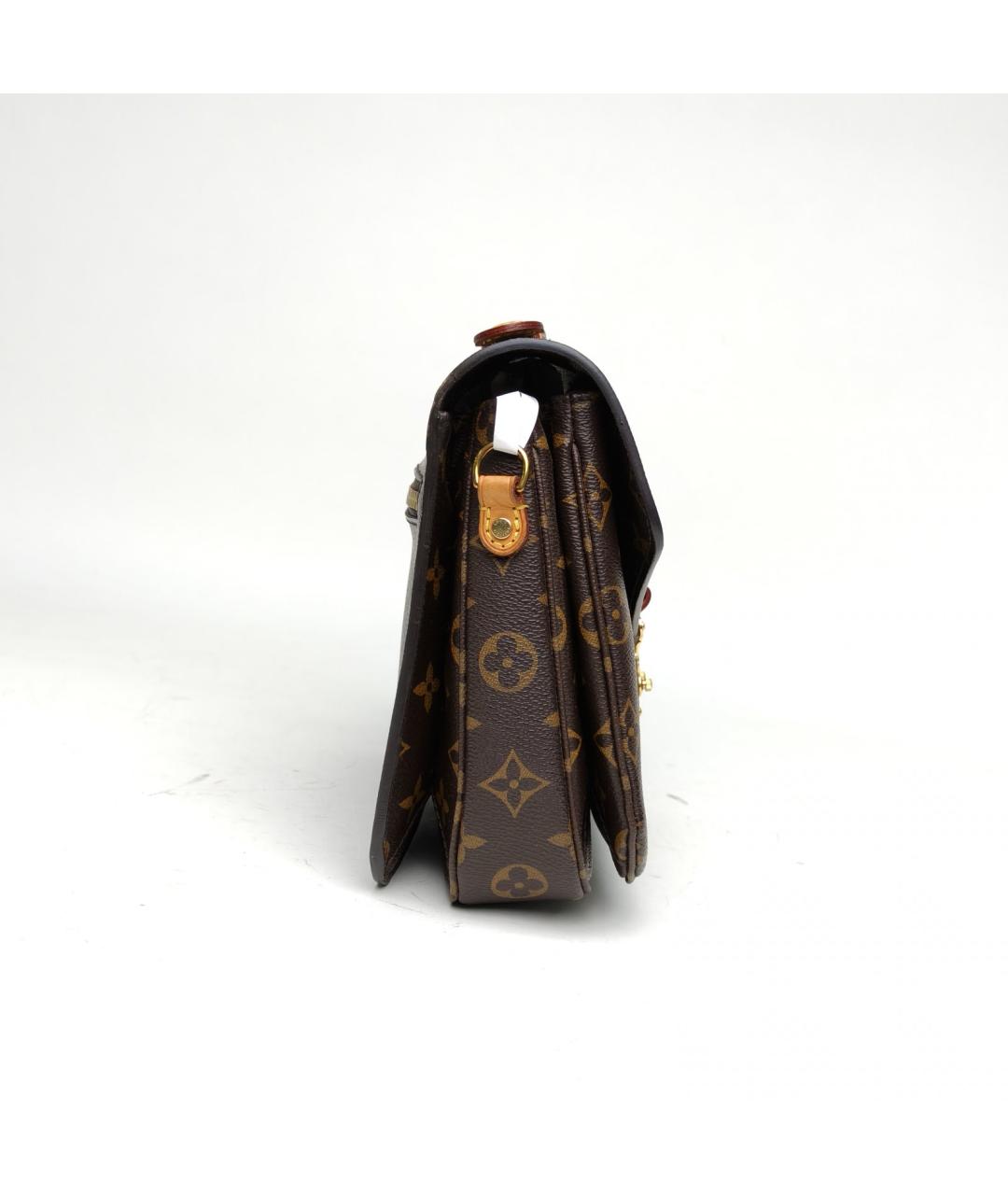 LOUIS VUITTON Коричневая сумка через плечо, фото 5