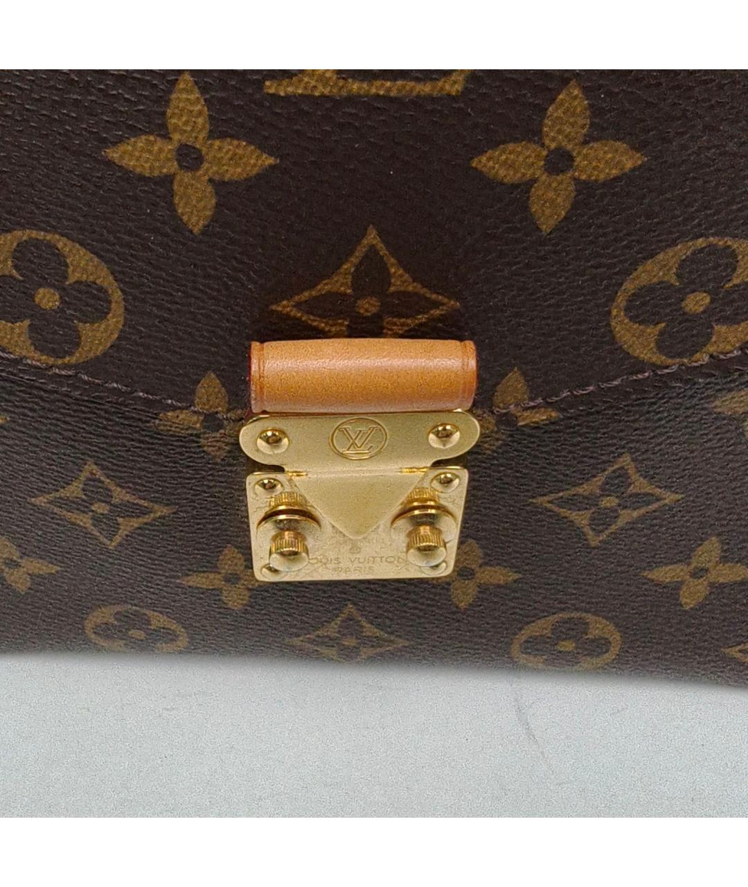 LOUIS VUITTON Коричневая сумка через плечо, фото 7