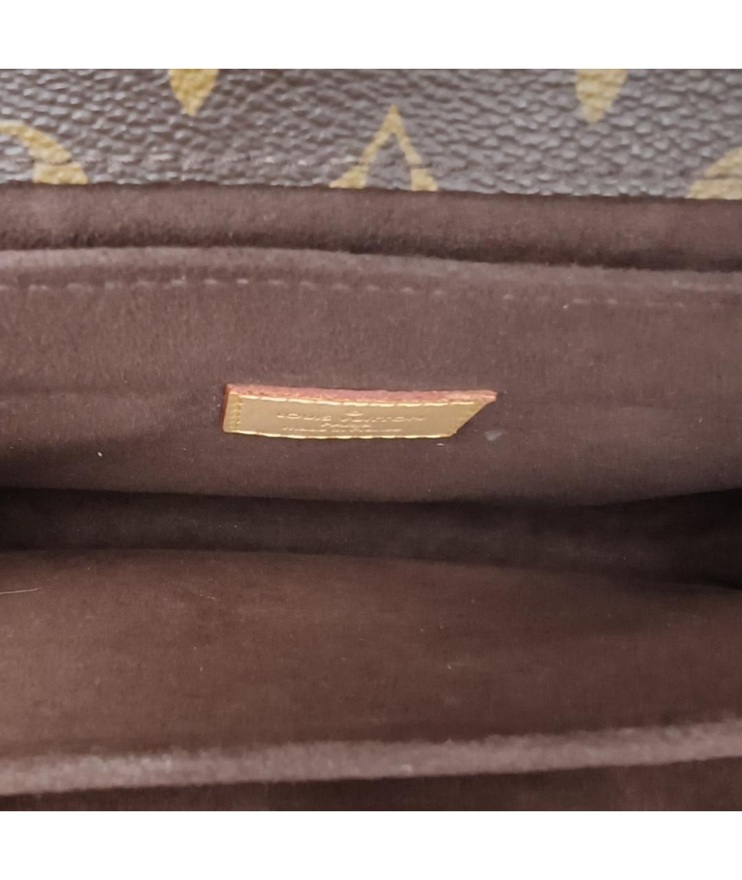 LOUIS VUITTON Коричневая сумка через плечо, фото 8
