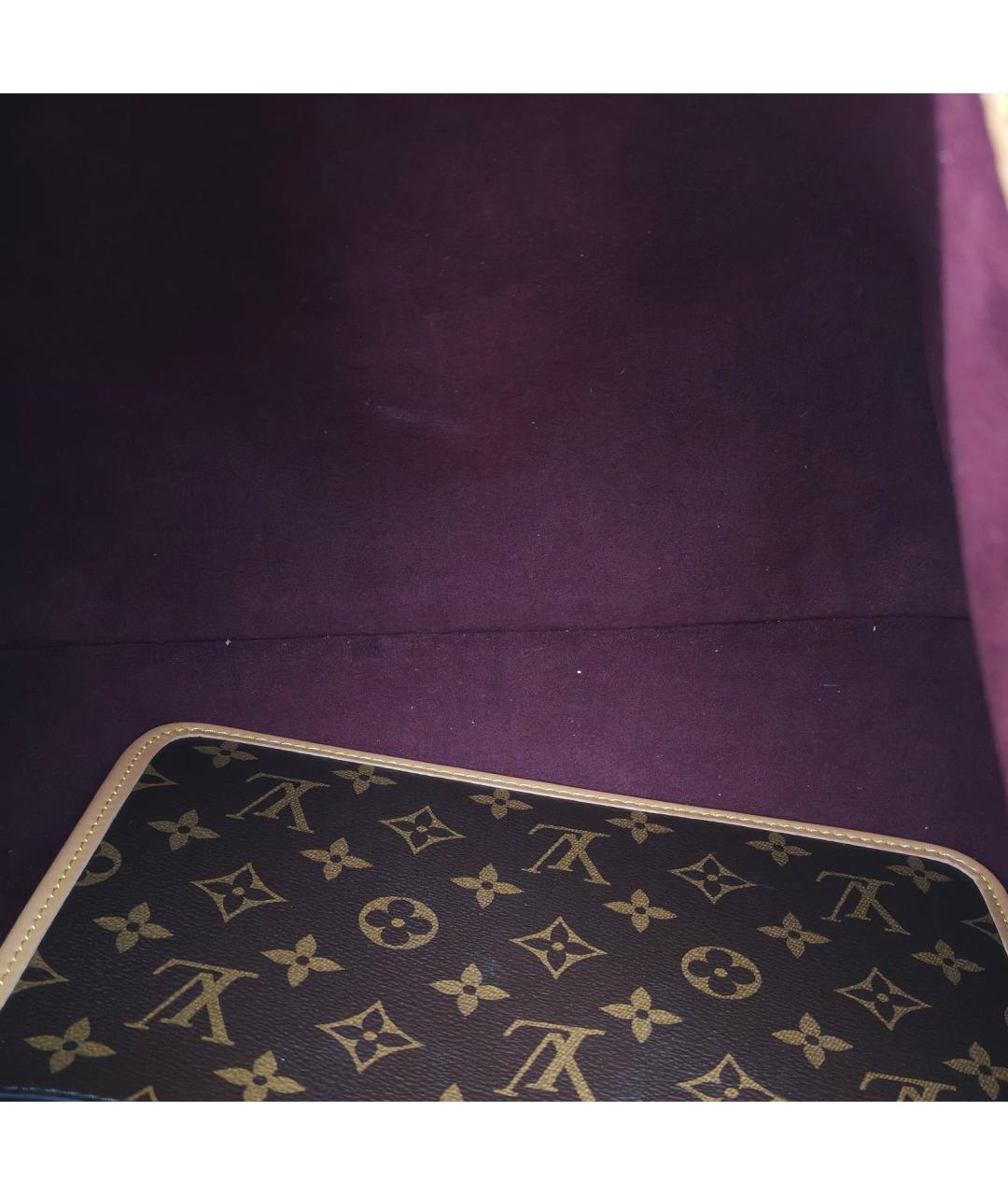 LOUIS VUITTON Коричневая сумка через плечо, фото 7