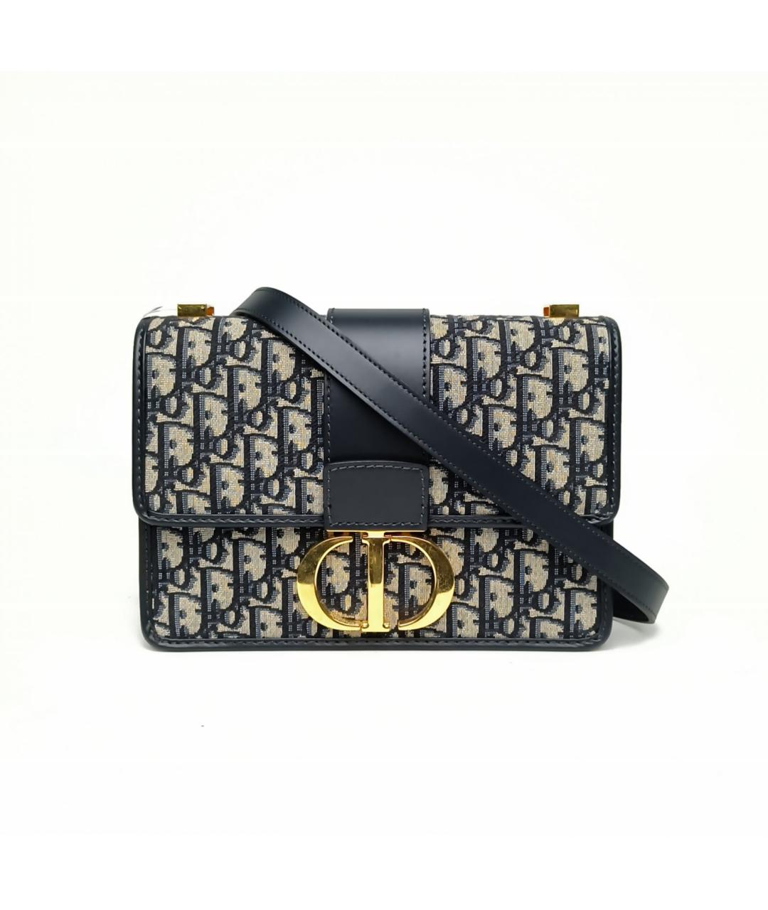 CHRISTIAN DIOR Синяя сумка через плечо, фото 2