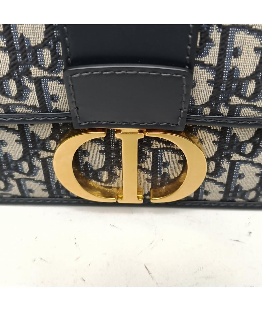 CHRISTIAN DIOR Синяя сумка через плечо, фото 7