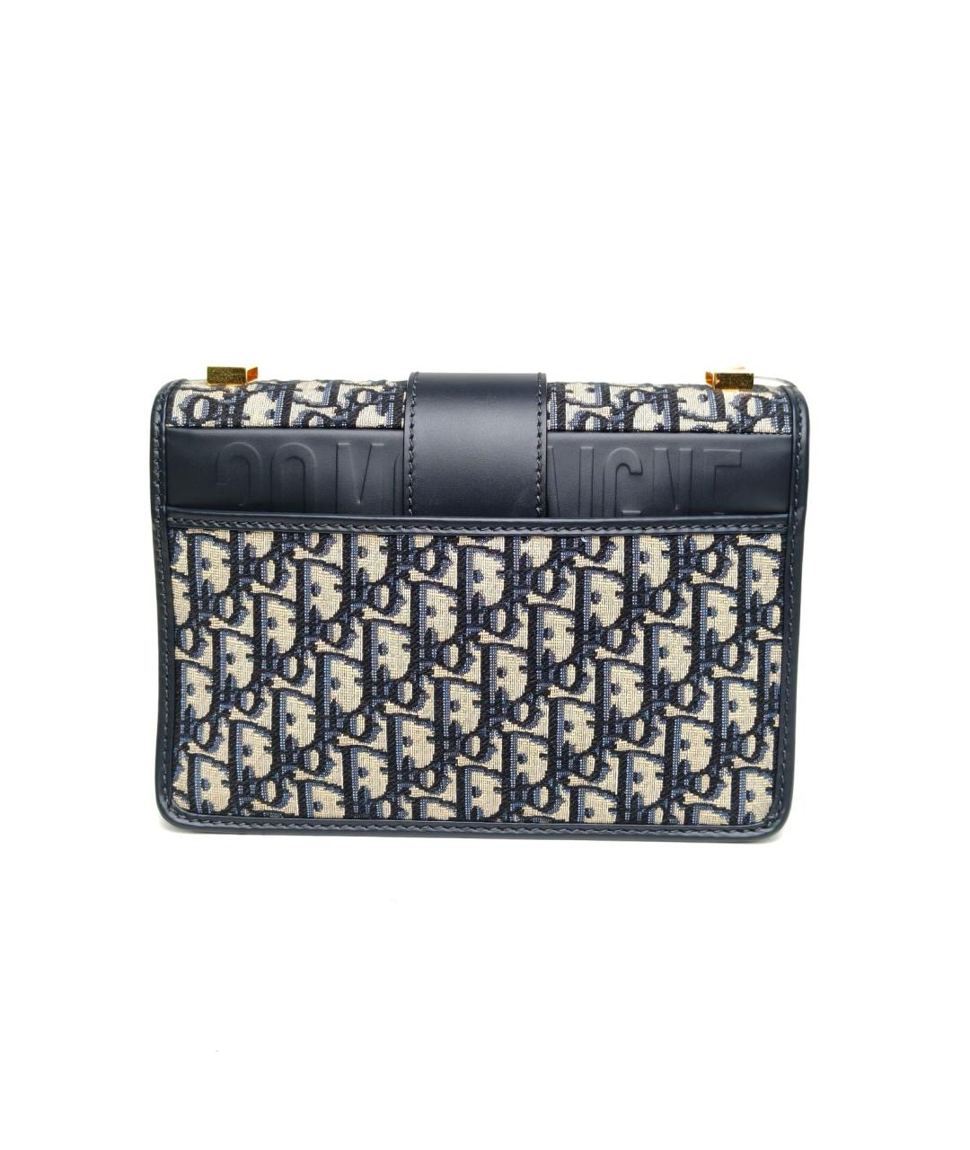 CHRISTIAN DIOR Синяя сумка через плечо, фото 4