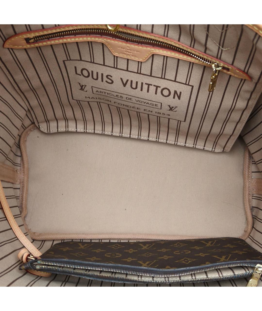 LOUIS VUITTON Коричневая сумка через плечо, фото 7