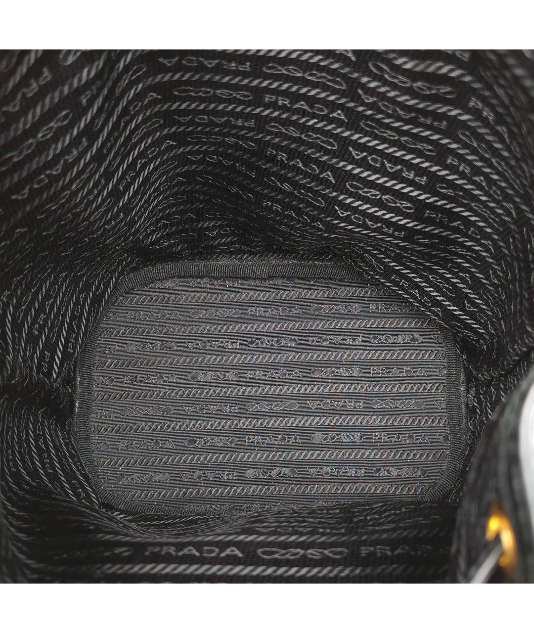 PRADA Черная сумка через плечо, фото 7