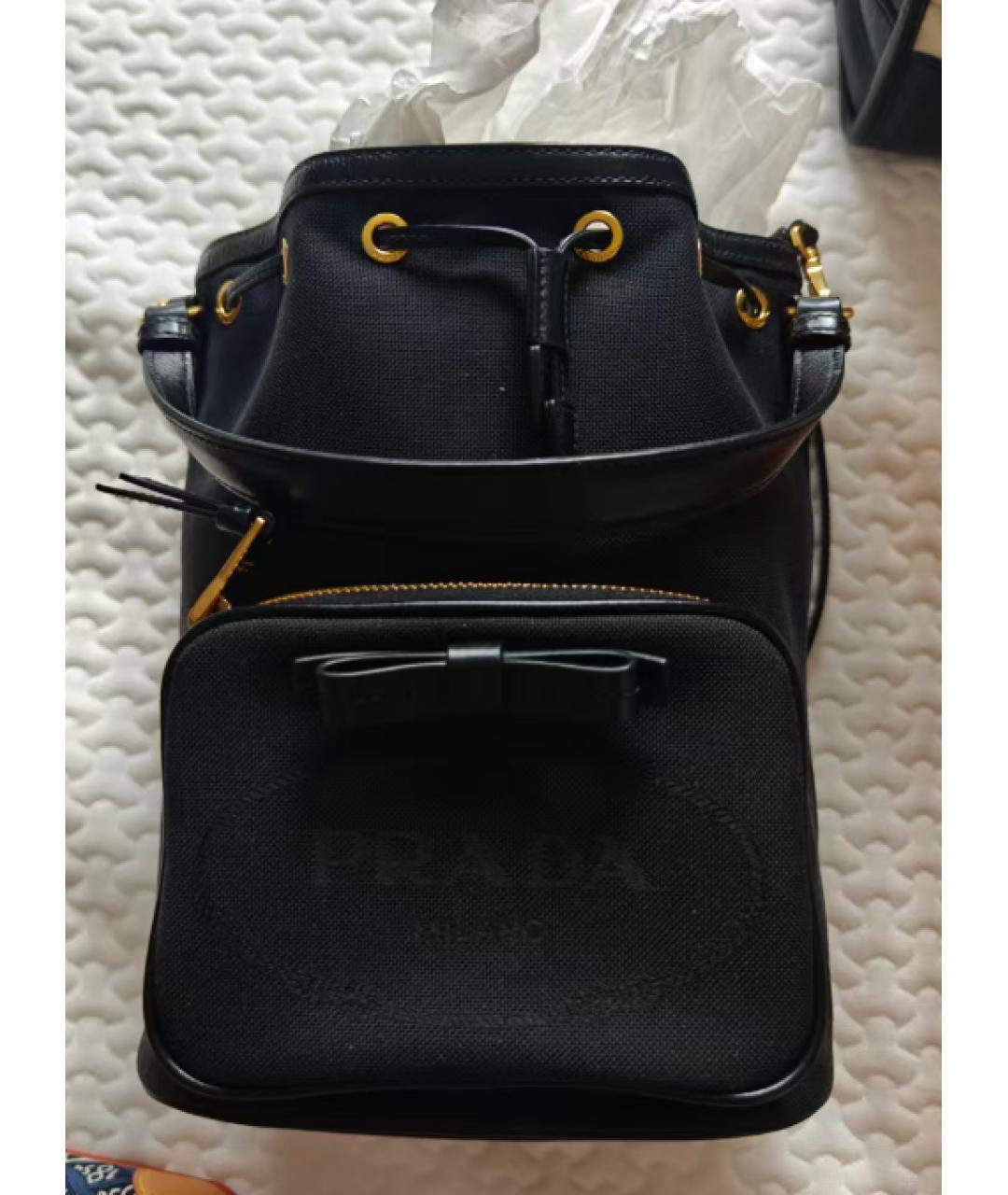 PRADA Черная сумка через плечо, фото 8