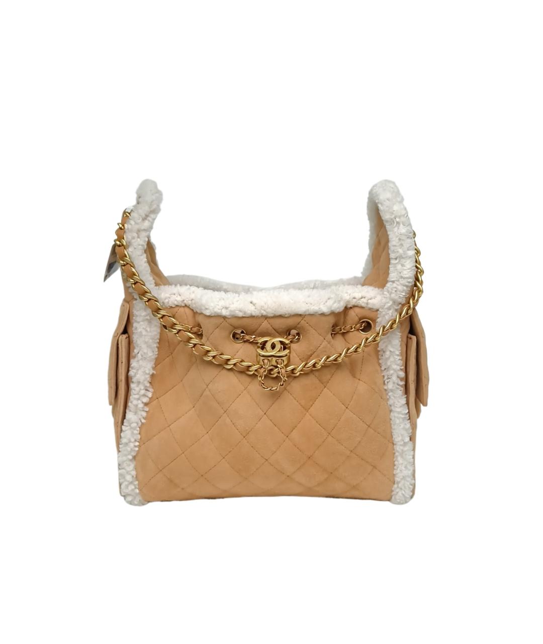 CHANEL Коричневая сумка через плечо, фото 9