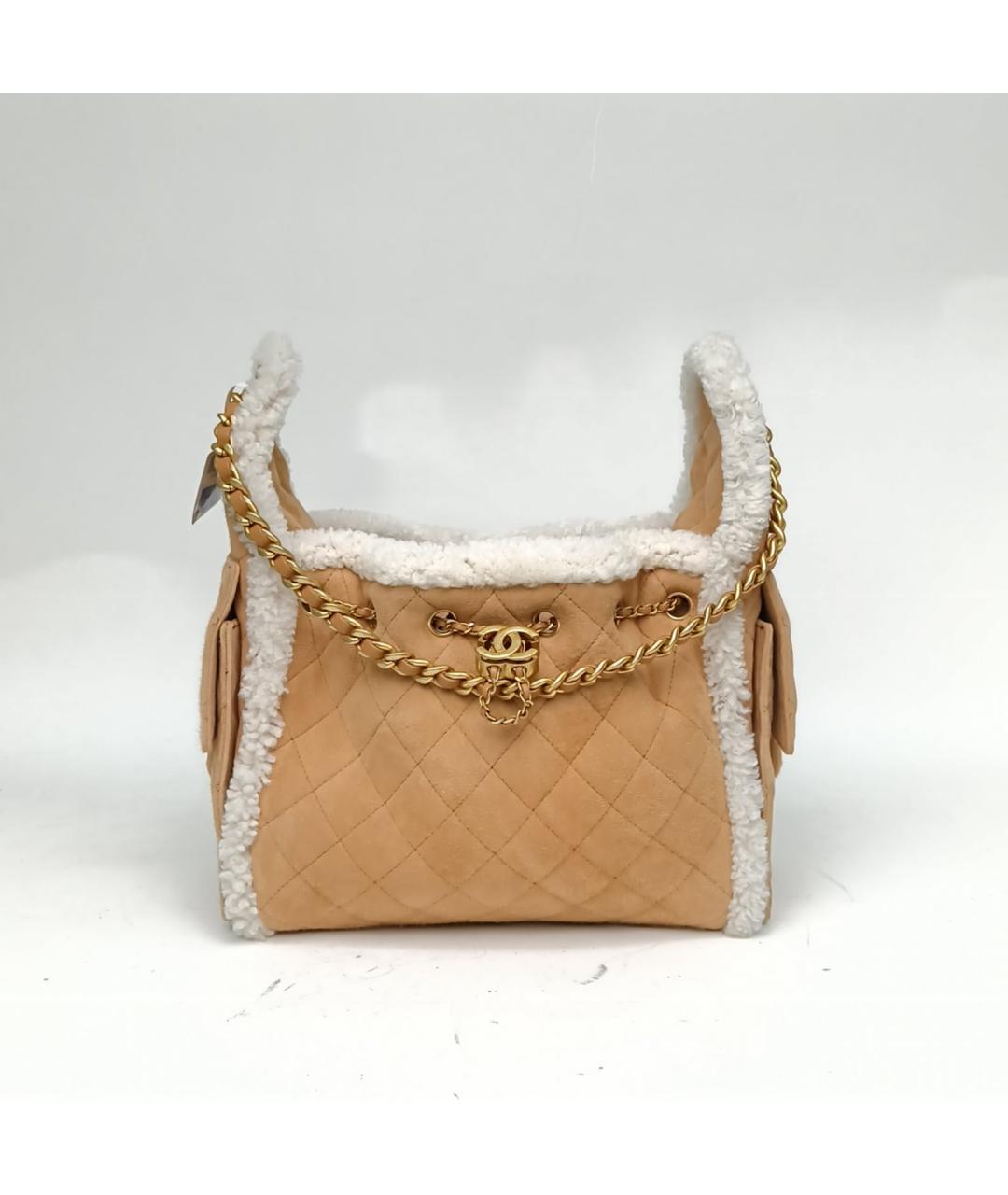 CHANEL Коричневая сумка через плечо, фото 2