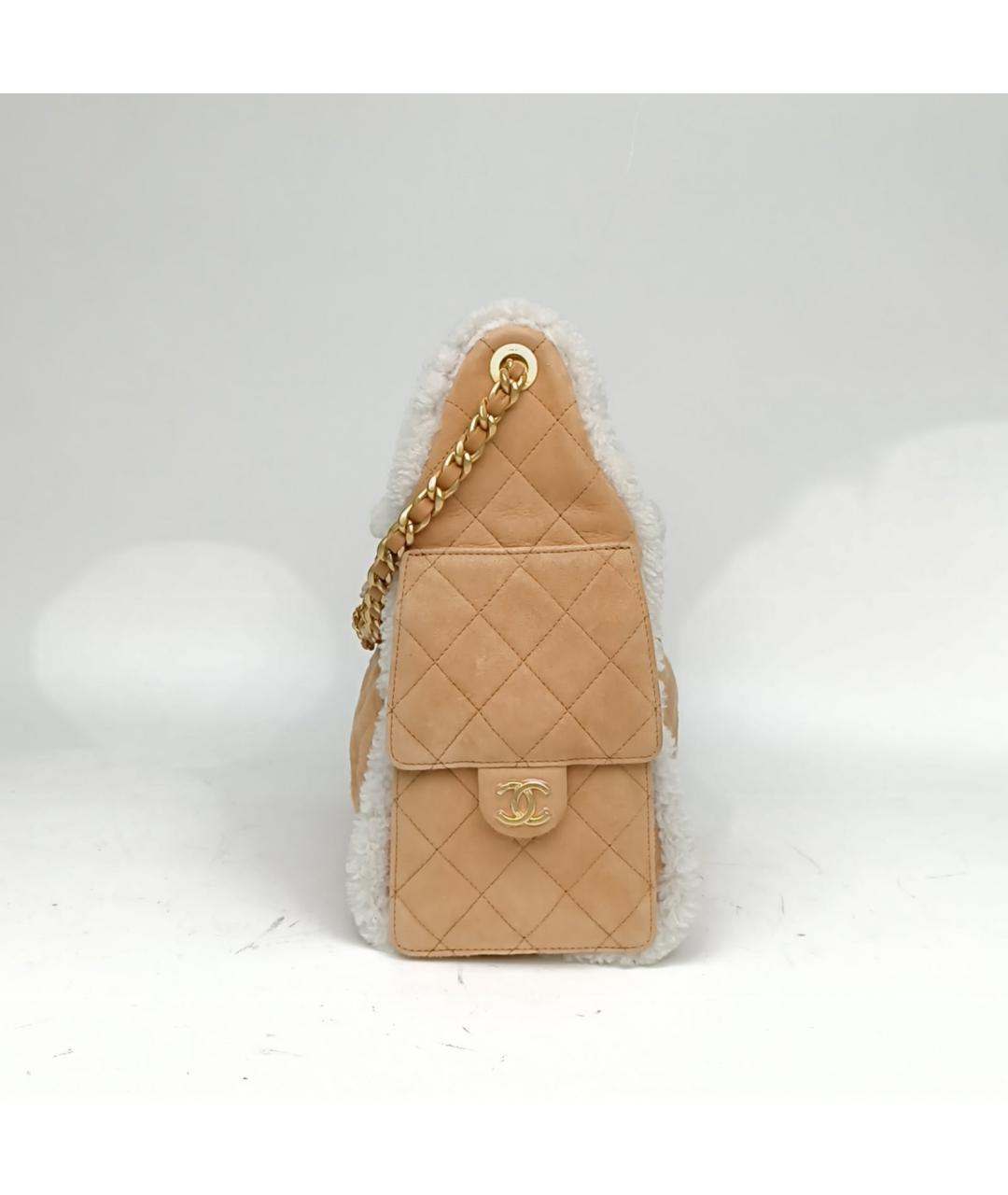 CHANEL Коричневая сумка через плечо, фото 3