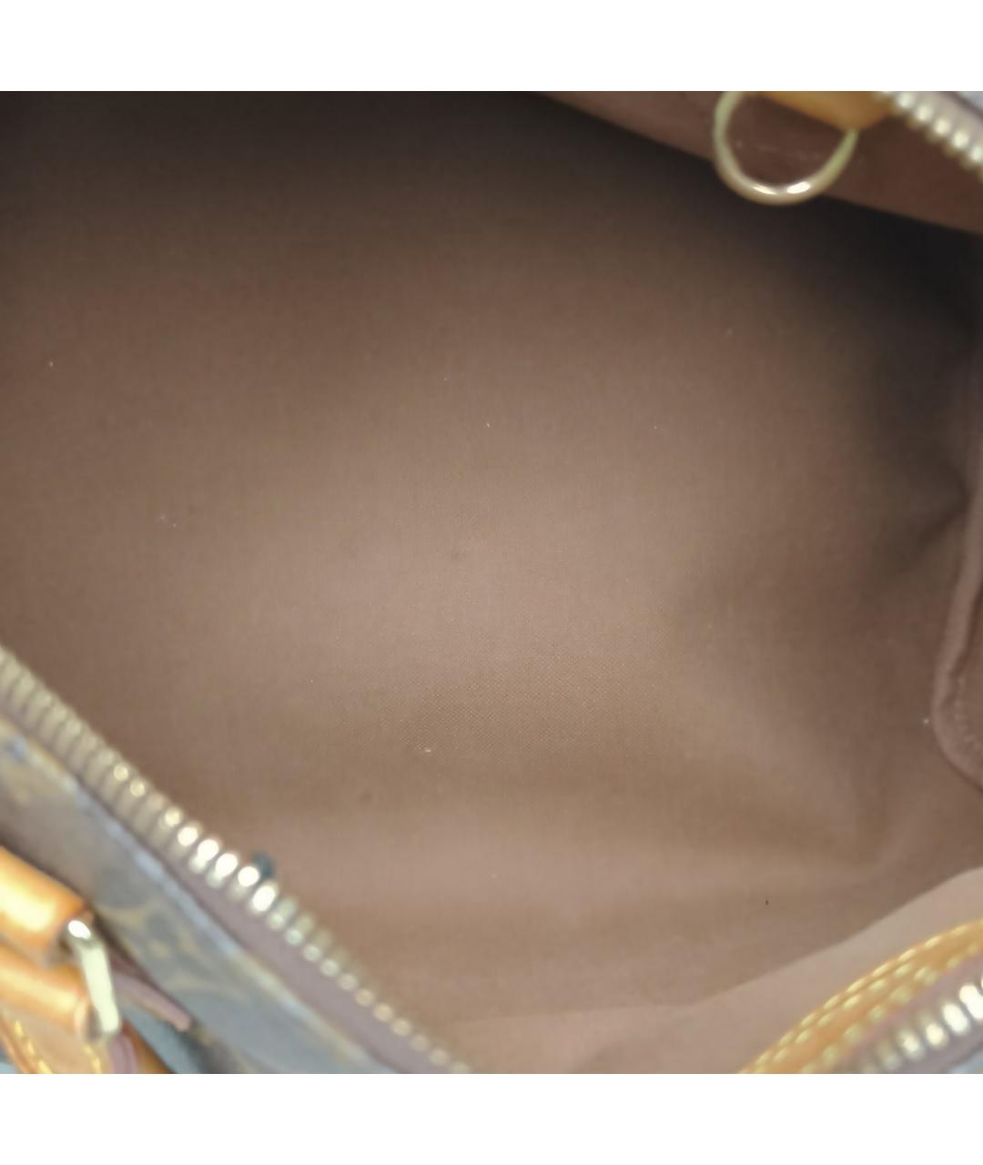 LOUIS VUITTON Коричневая сумка с короткими ручками, фото 7