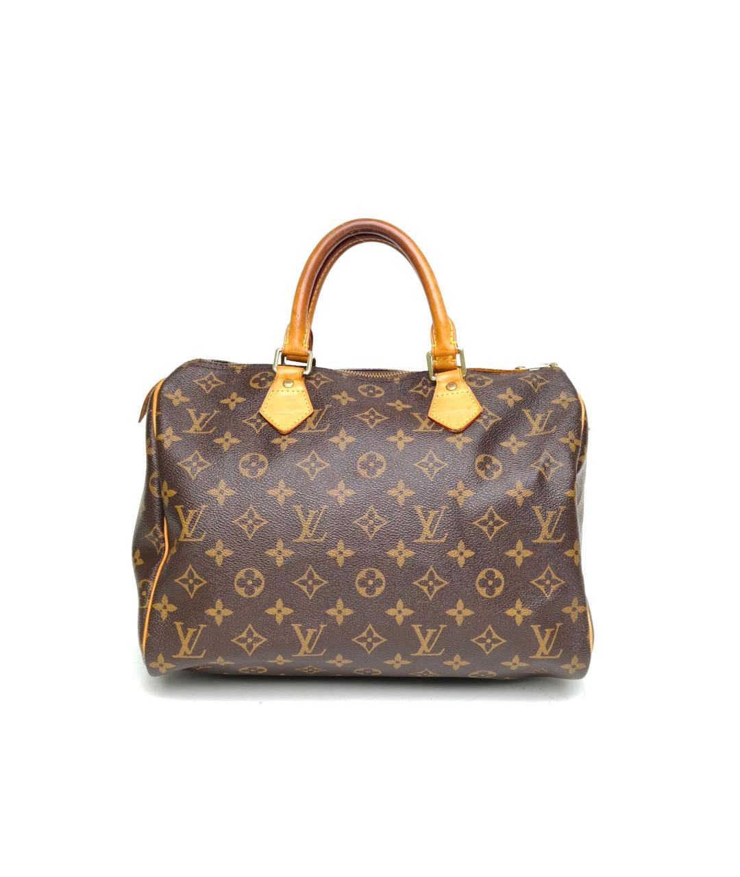 LOUIS VUITTON Коричневая сумка с короткими ручками, фото 2