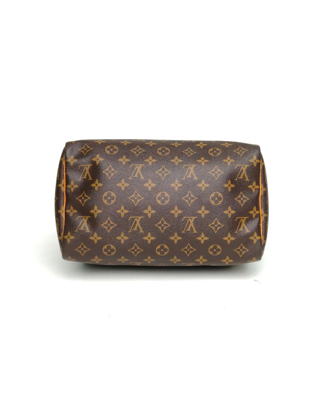 LOUIS VUITTON Коричневая сумка с короткими ручками, фото 6