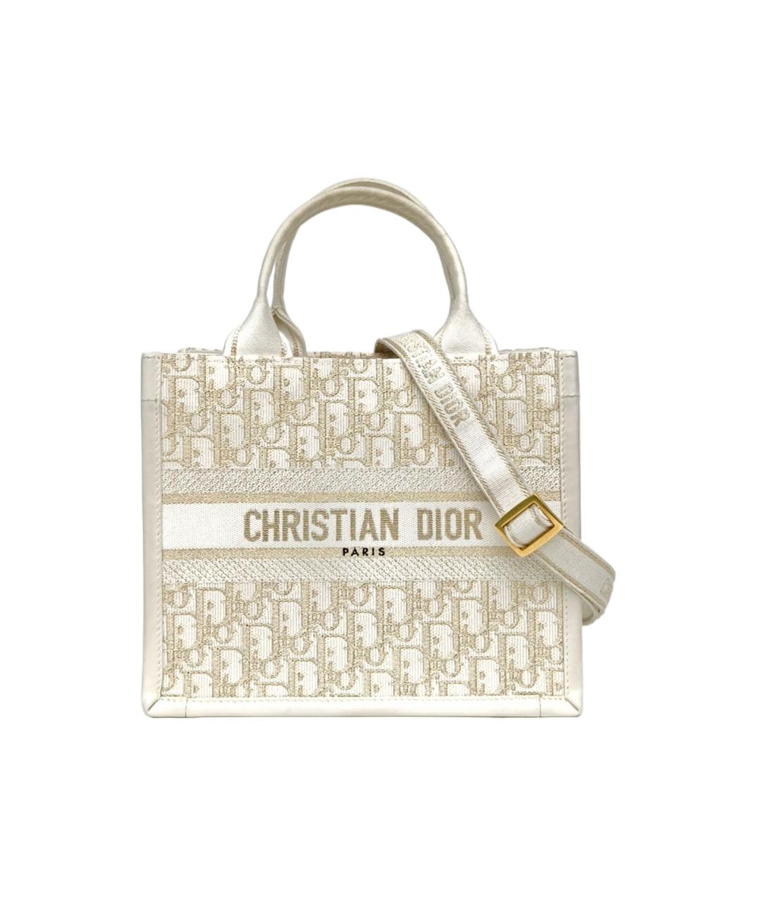 CHRISTIAN DIOR Бежевая сумка через плечо, фото 9