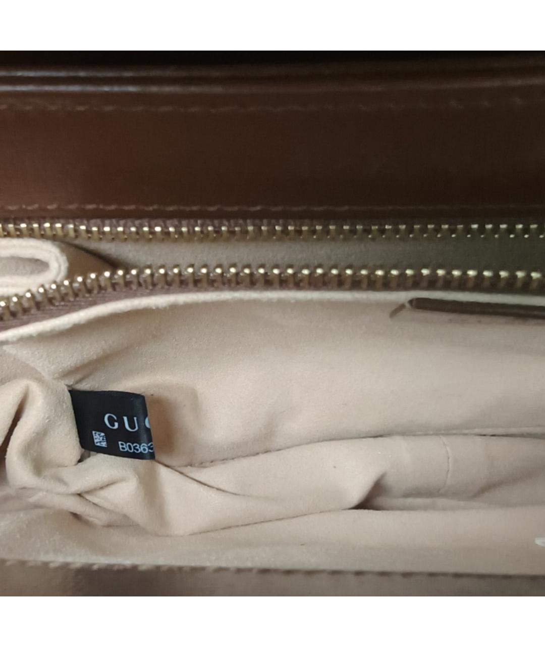 GUCCI Коричневая сумка через плечо, фото 7