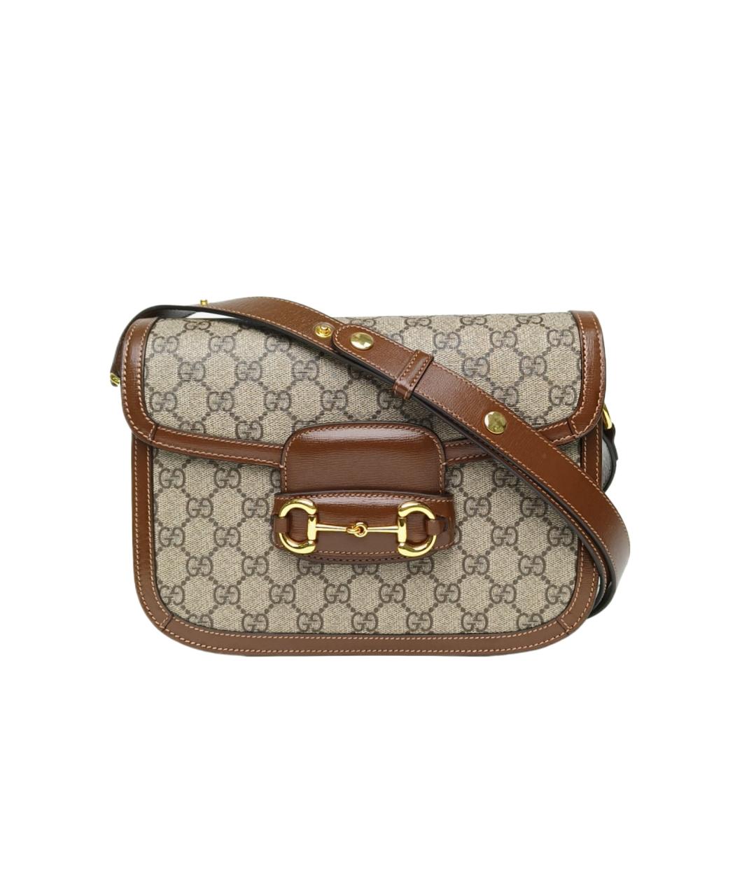 GUCCI Коричневая сумка через плечо, фото 9