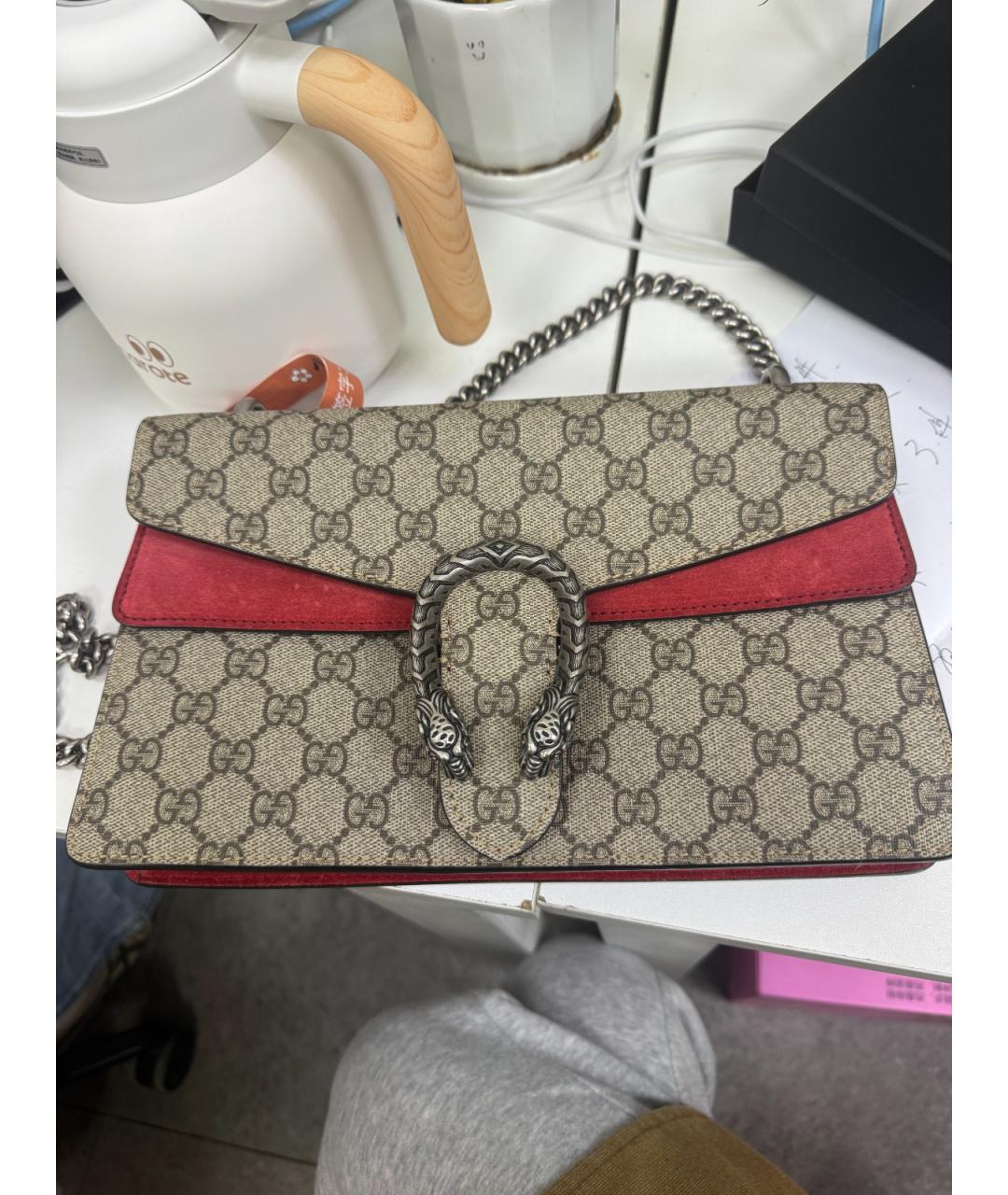 GUCCI Бежевая сумка через плечо, фото 9