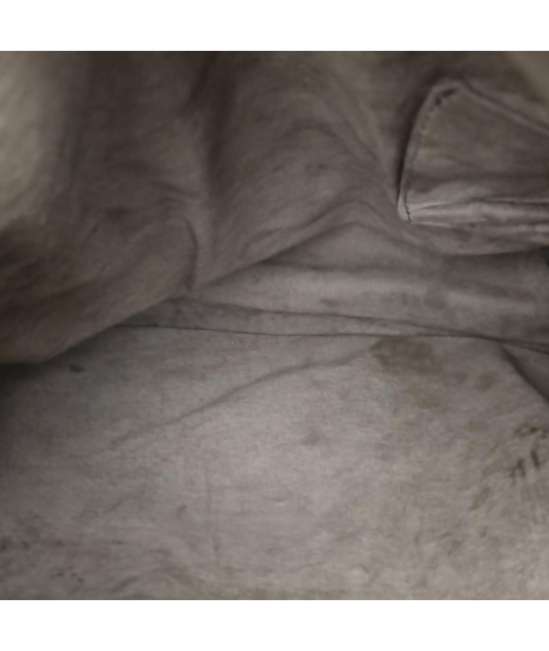 BOTTEGA VENETA Черная кожаная сумка через плечо, фото 7