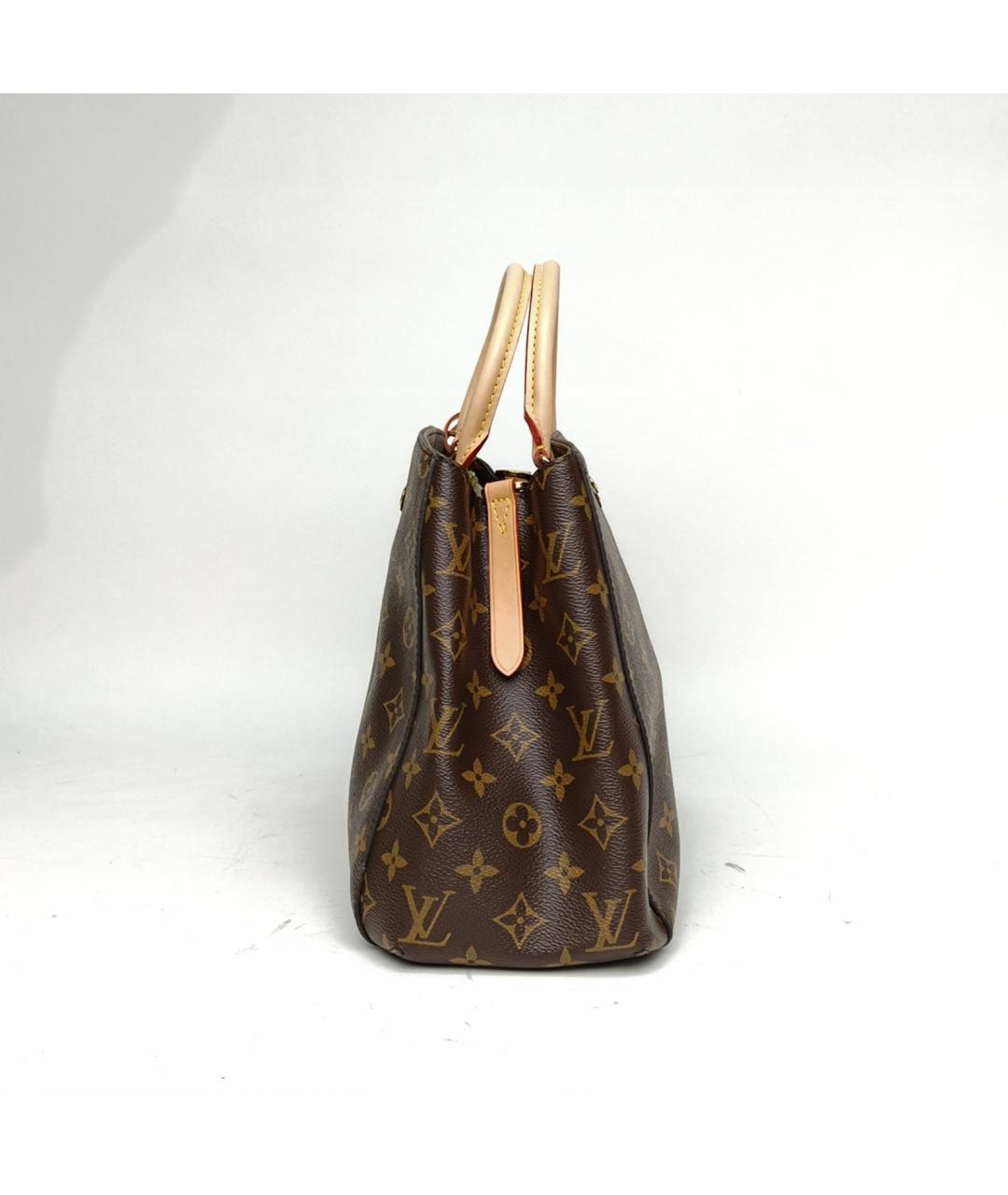 LOUIS VUITTON Коричневая сумка с короткими ручками, фото 3