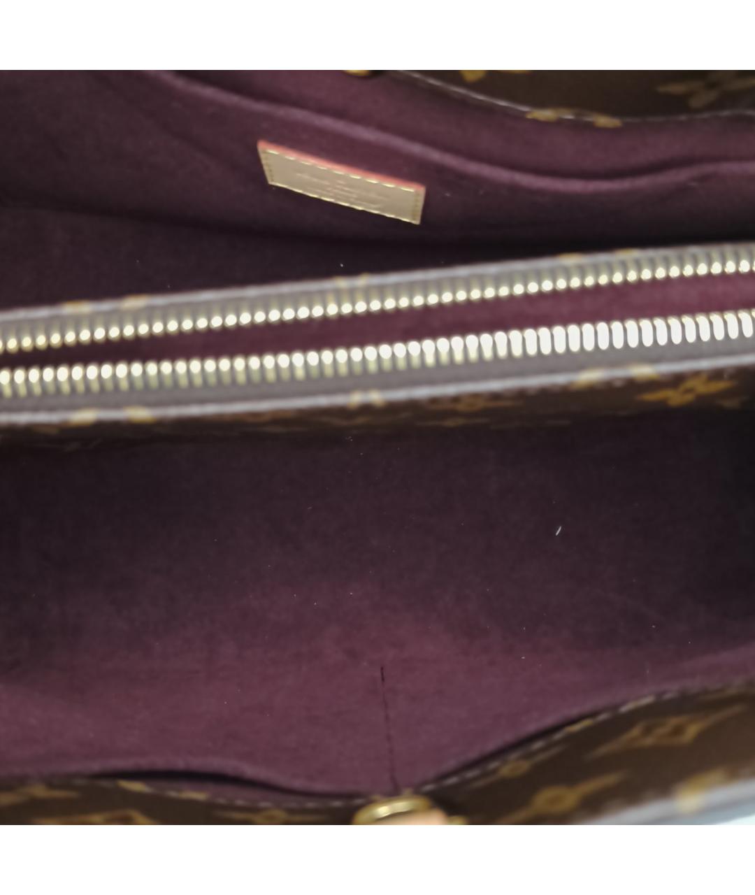 LOUIS VUITTON Коричневая сумка с короткими ручками, фото 7