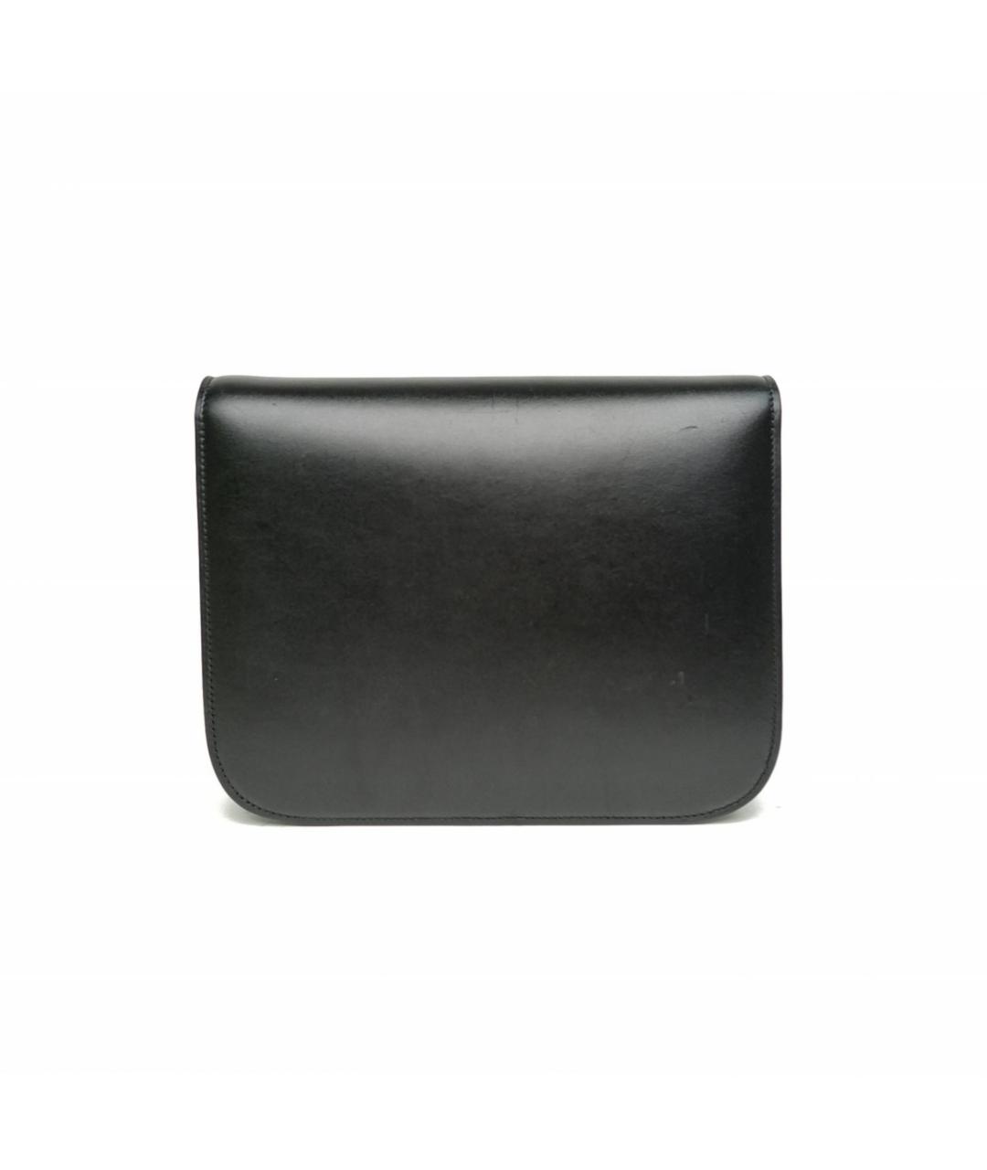 CELINE Черная кожаная сумка через плечо, фото 4