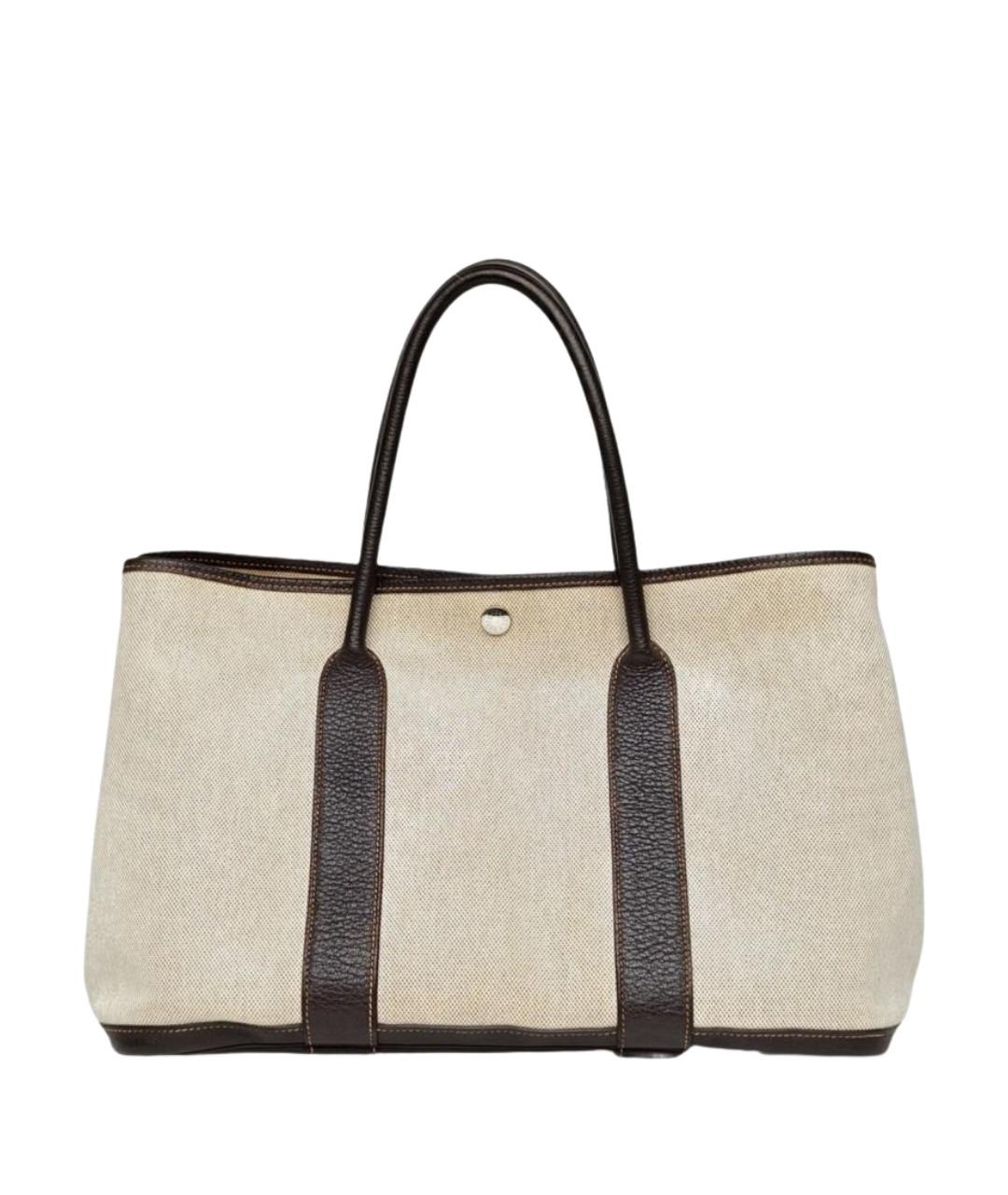 HERMES Бежевая сумка через плечо, фото 1