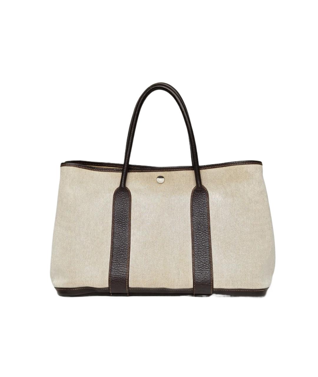 HERMES Бежевая сумка через плечо, фото 9