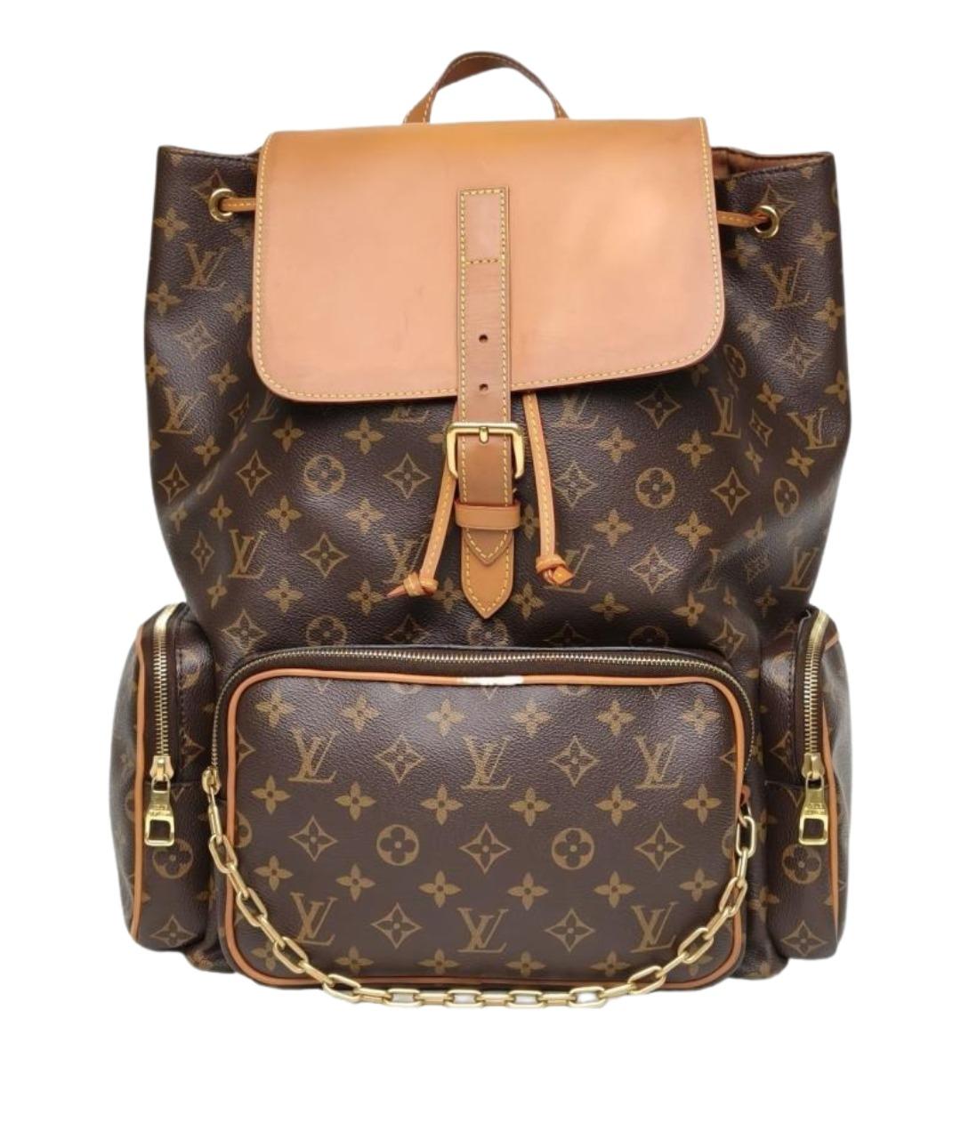 LOUIS VUITTON Коричневый рюкзак, фото 1