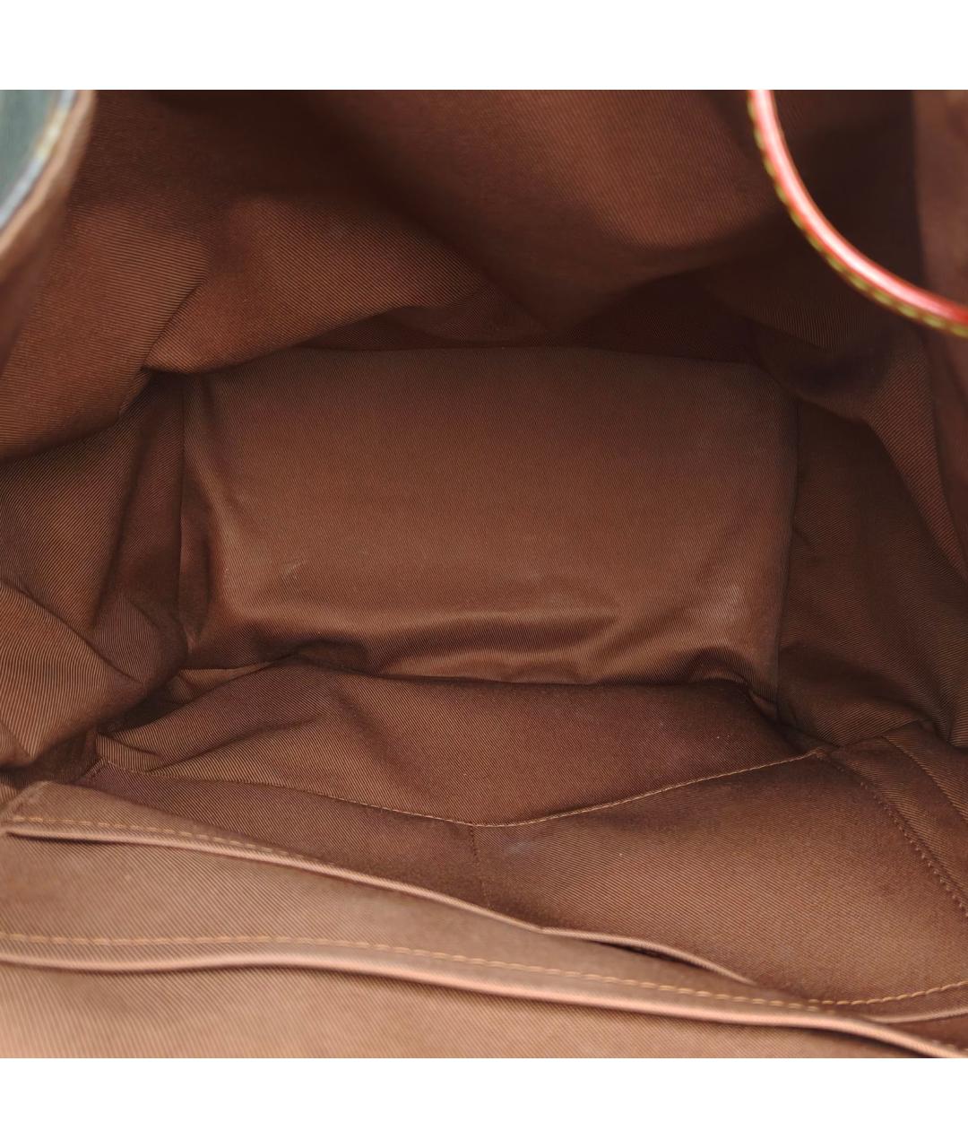 LOUIS VUITTON Коричневый рюкзак, фото 8