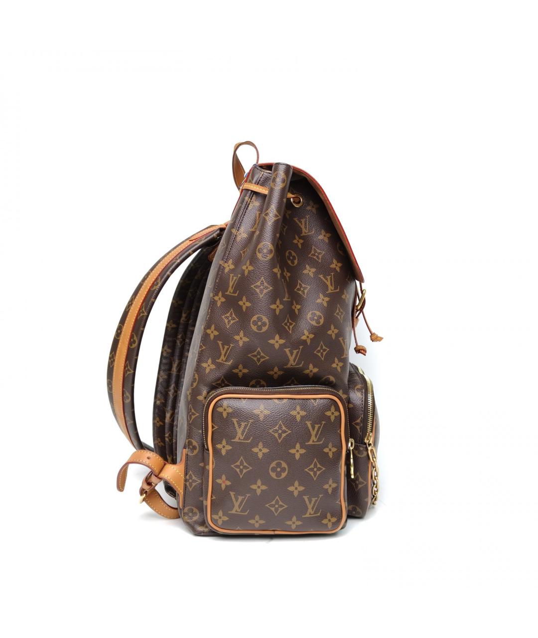 LOUIS VUITTON Коричневый рюкзак, фото 5