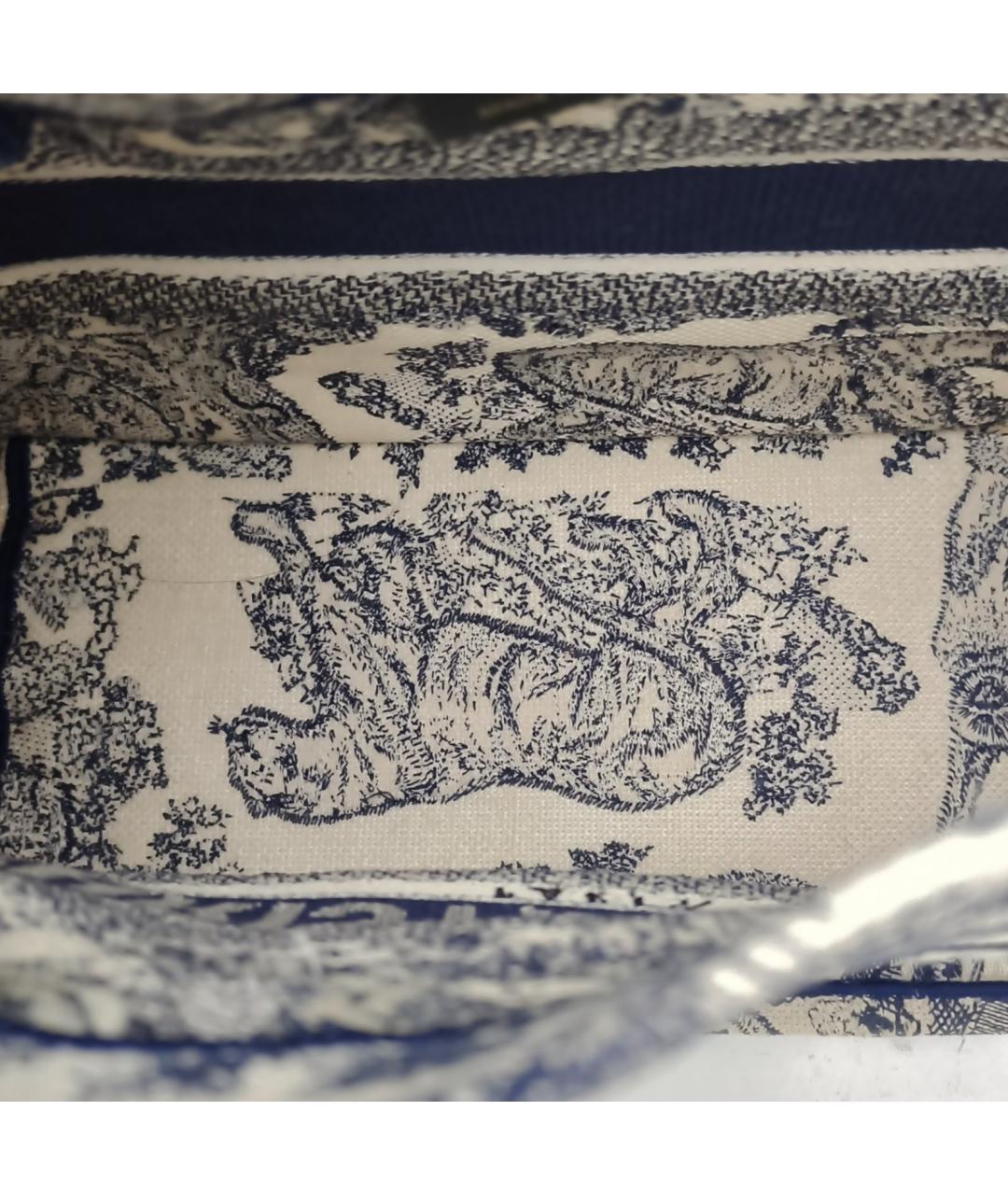 CHRISTIAN DIOR Синяя сумка через плечо, фото 7