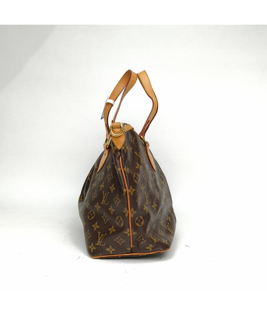 LOUIS VUITTON Коричневая сумка с короткими ручками, фото 3