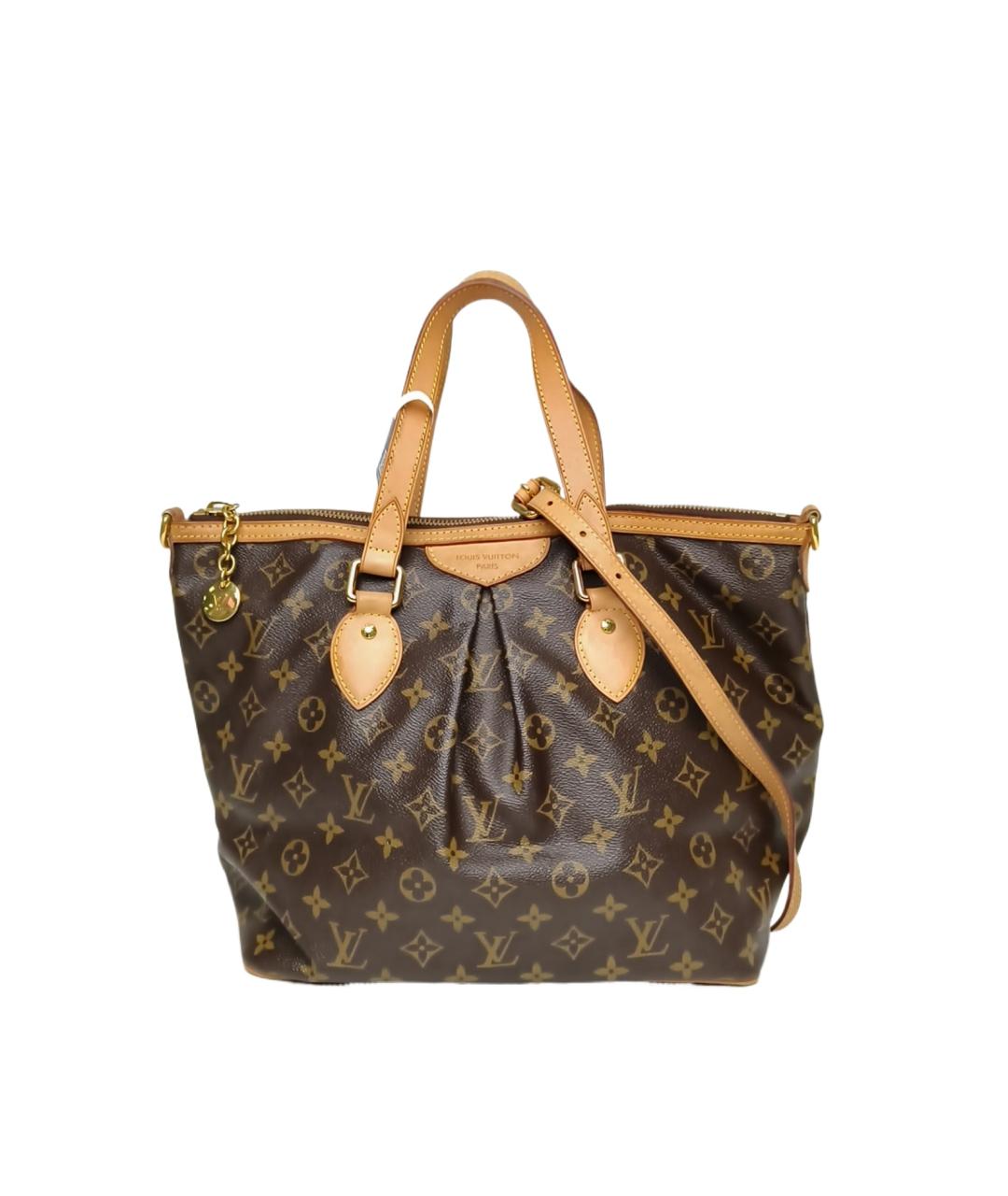 LOUIS VUITTON Коричневая сумка с короткими ручками, фото 10