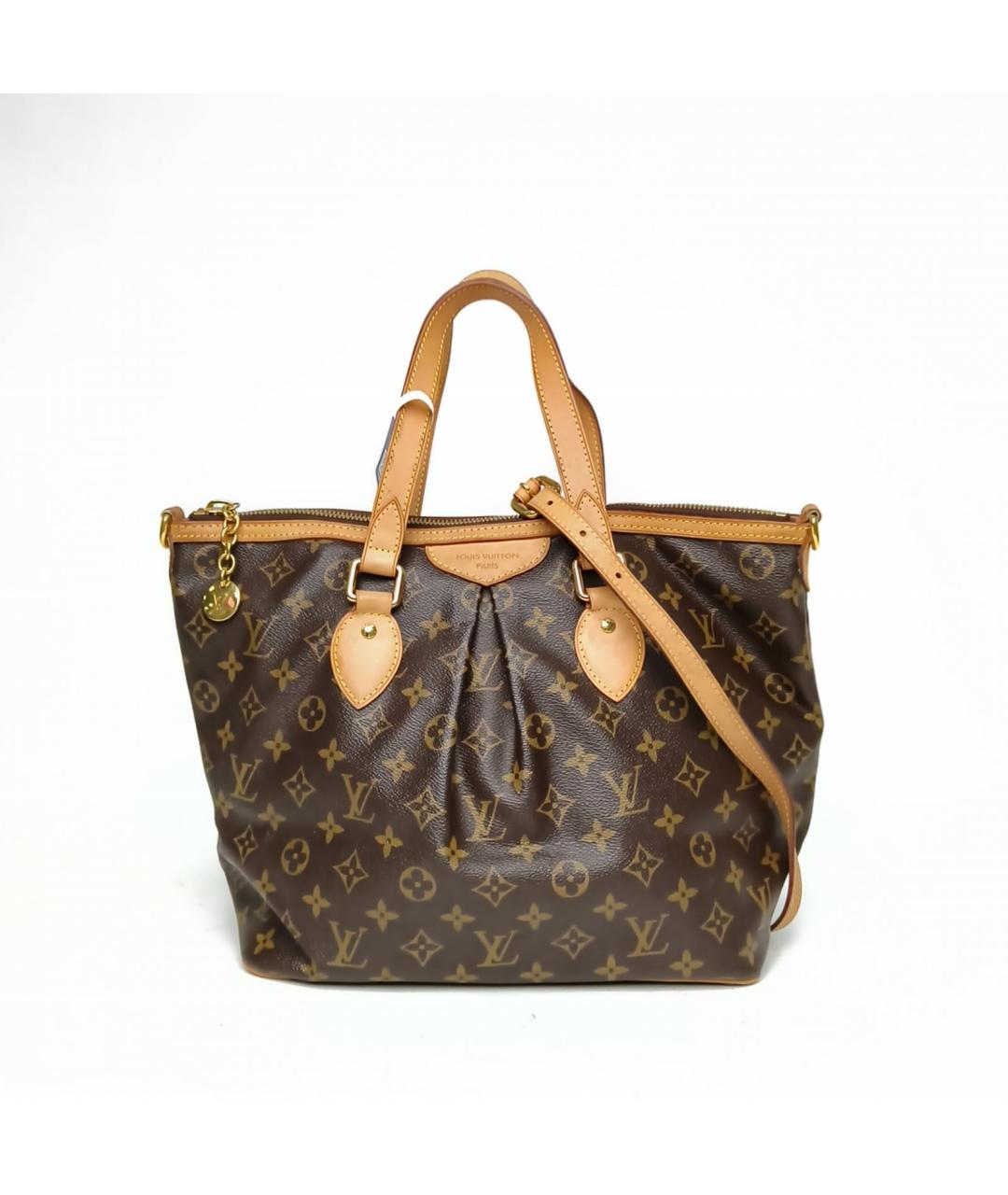 LOUIS VUITTON Коричневая сумка с короткими ручками, фото 2