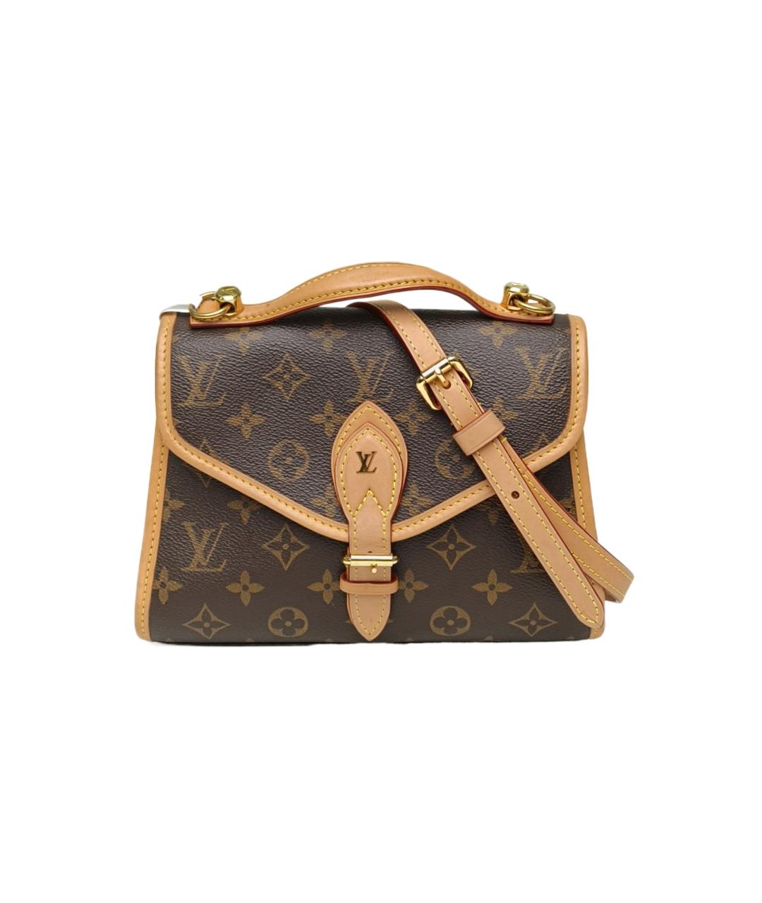LOUIS VUITTON Коричневая сумка через плечо, фото 9