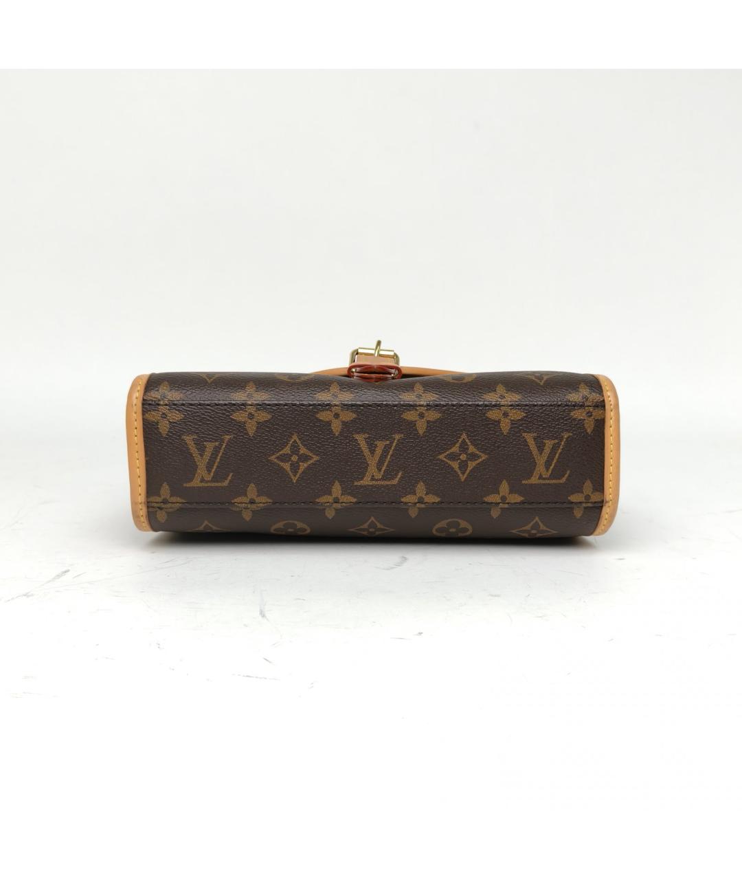 LOUIS VUITTON Коричневая сумка через плечо, фото 6