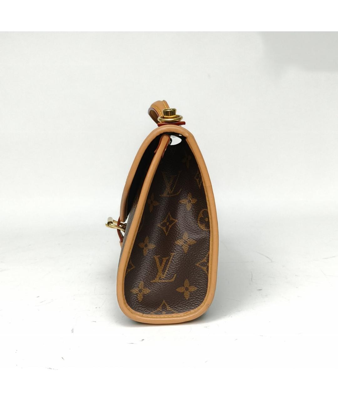 LOUIS VUITTON Коричневая сумка через плечо, фото 3