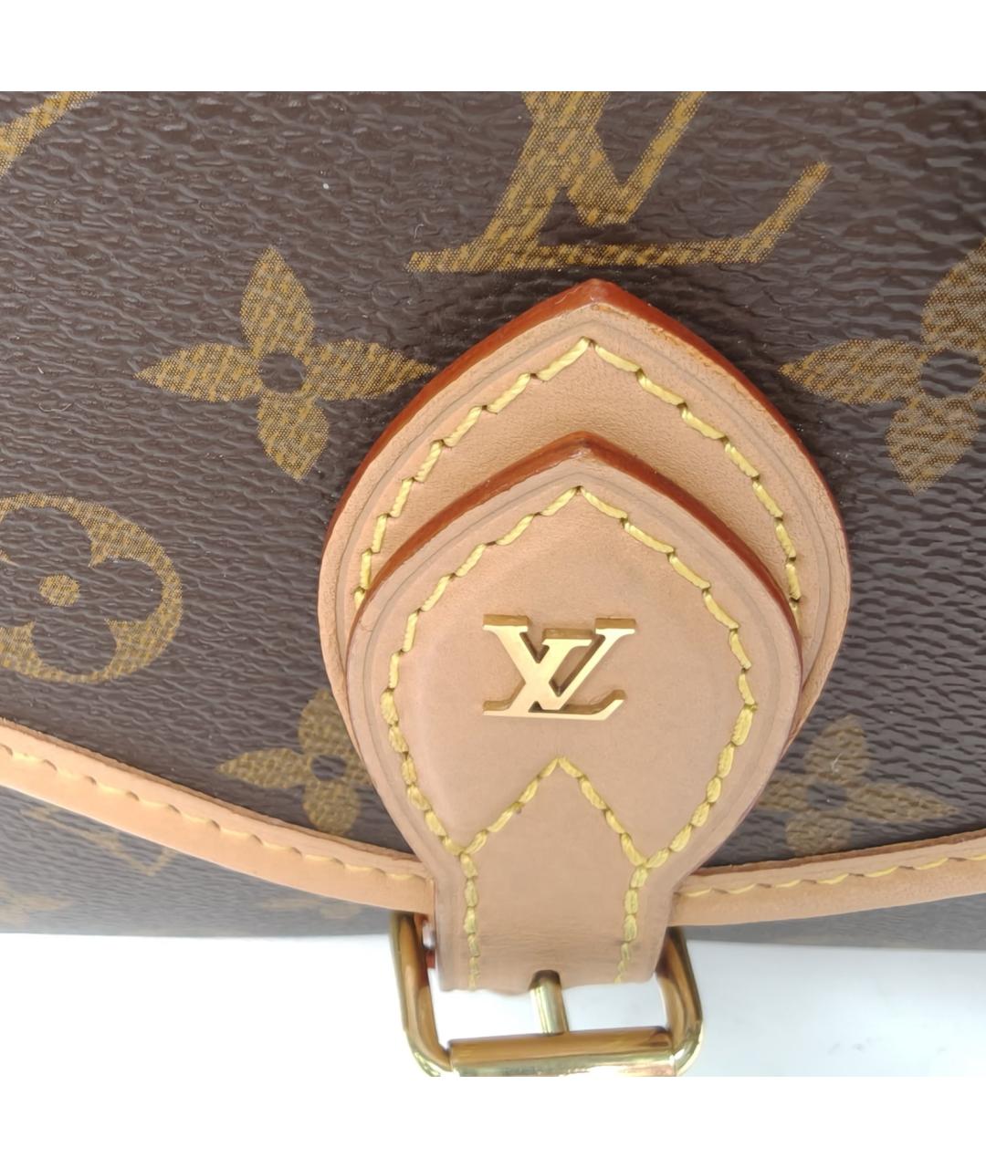 LOUIS VUITTON Коричневая сумка через плечо, фото 7