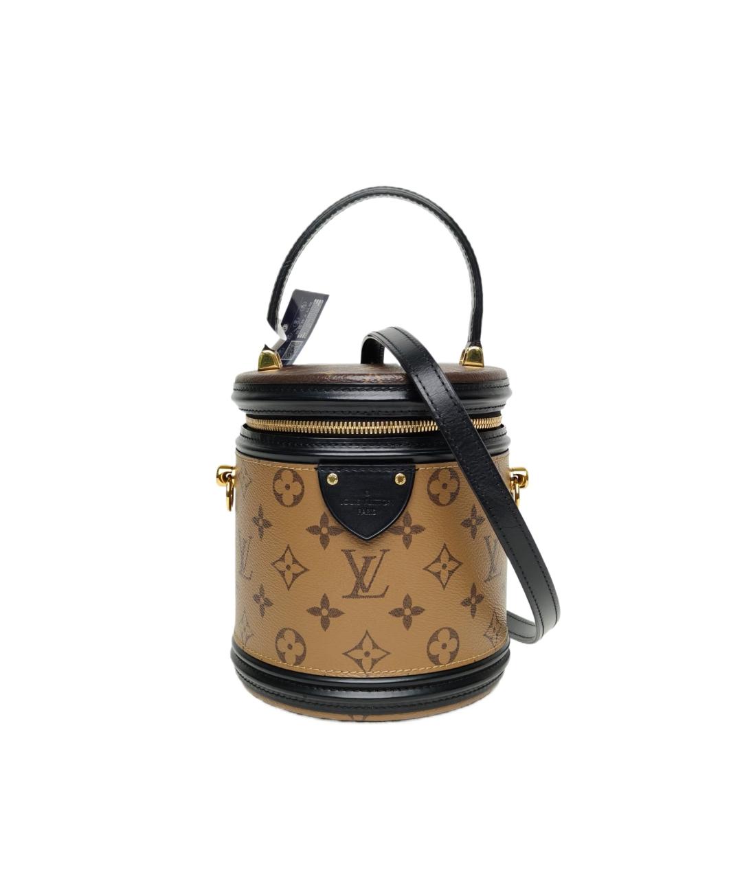 LOUIS VUITTON Коричневая сумка с короткими ручками, фото 1