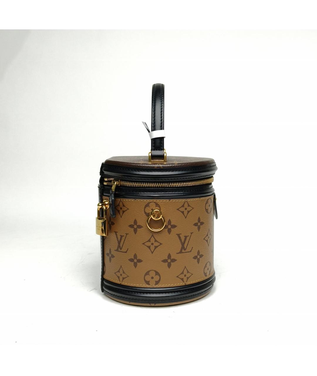 LOUIS VUITTON Коричневая сумка с короткими ручками, фото 5