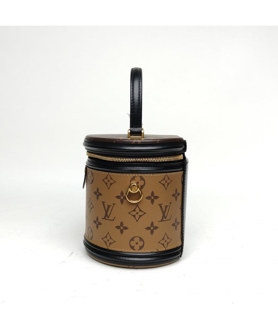 LOUIS VUITTON Коричневая сумка с короткими ручками, фото 3