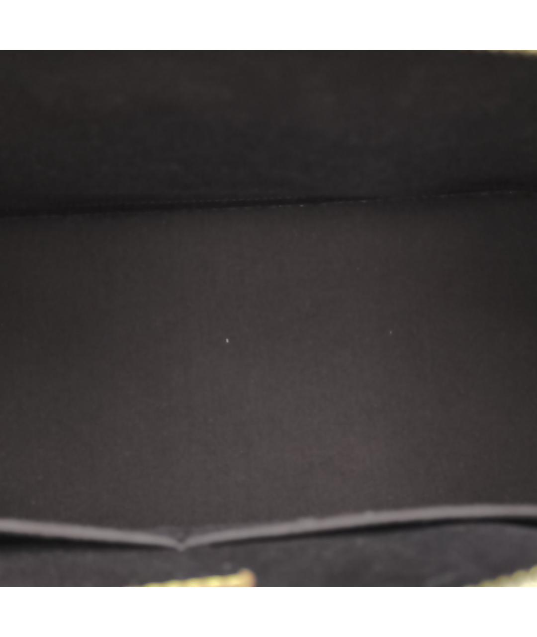 LOUIS VUITTON Бордовая сумка через плечо из лакированной кожи, фото 7