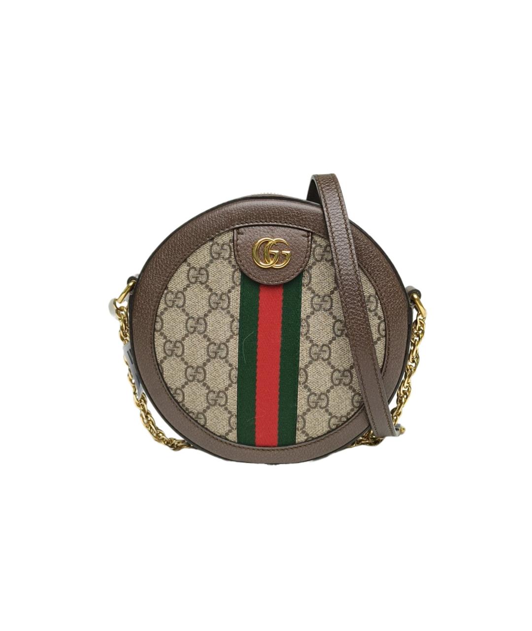 GUCCI Коричневая сумка через плечо, фото 9