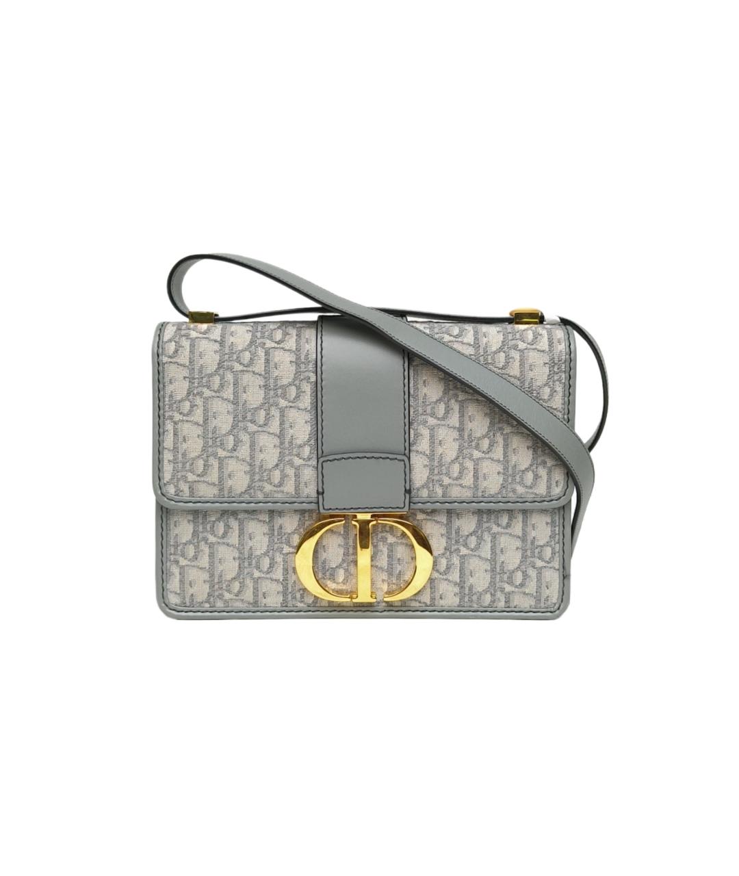 CHRISTIAN DIOR Серая сумка через плечо, фото 9