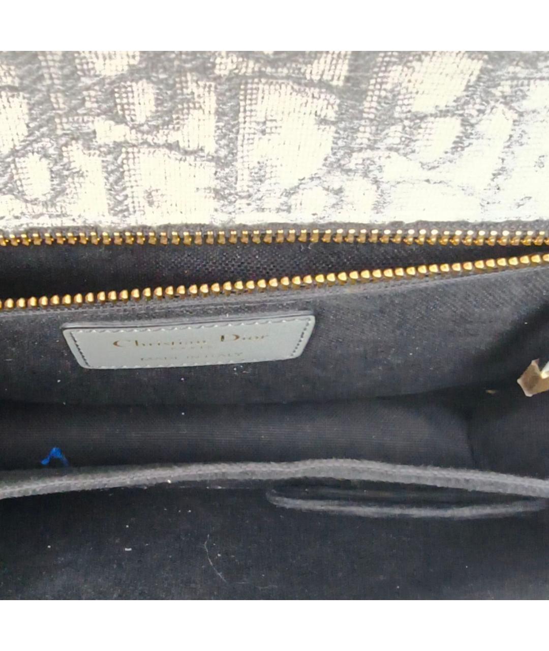 CHRISTIAN DIOR Серая сумка через плечо, фото 7