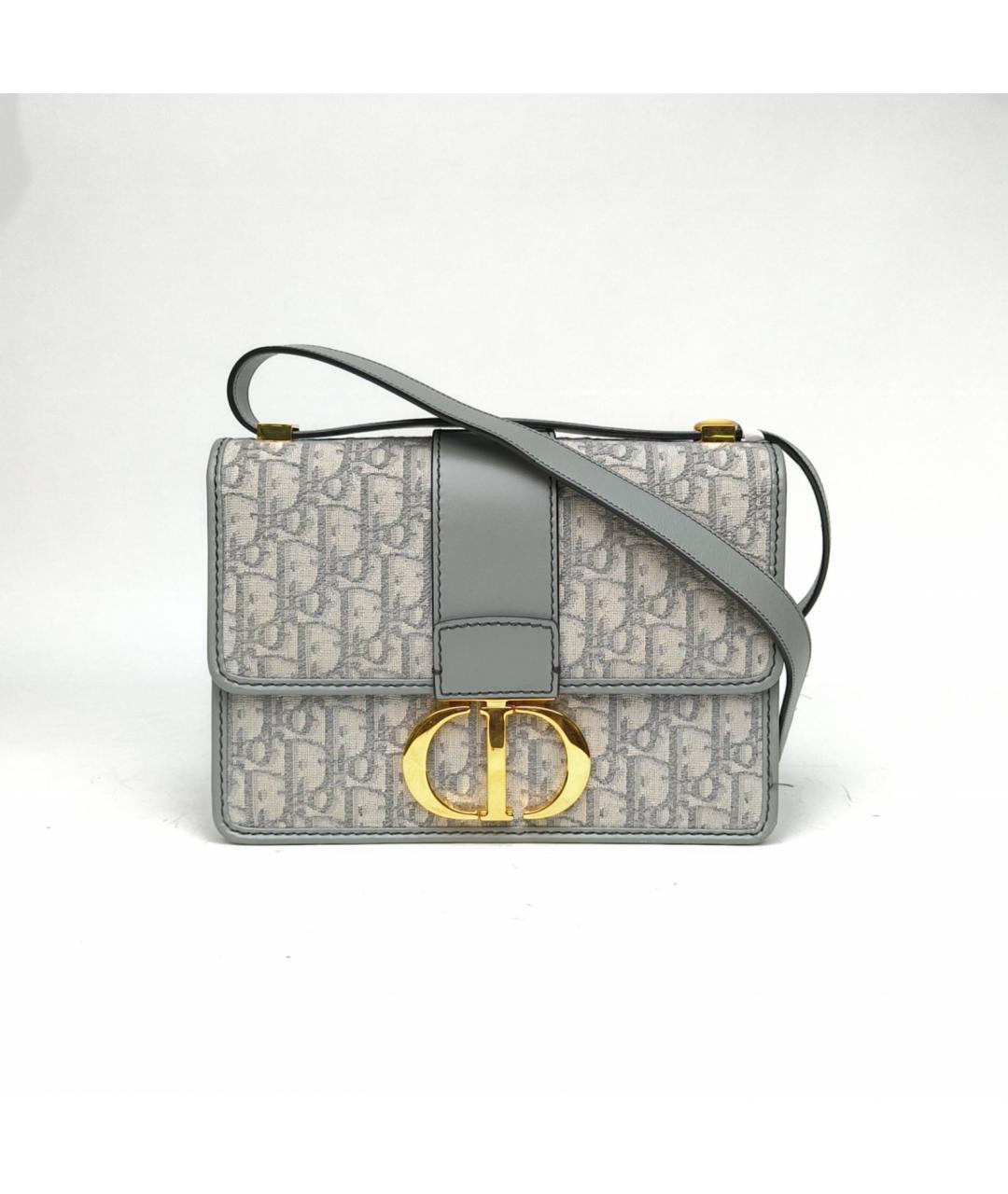 CHRISTIAN DIOR Серая сумка через плечо, фото 2