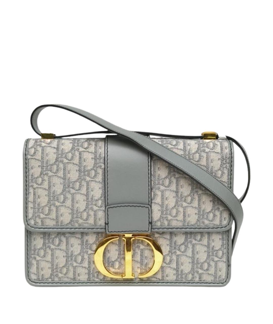 CHRISTIAN DIOR Серая сумка через плечо, фото 1